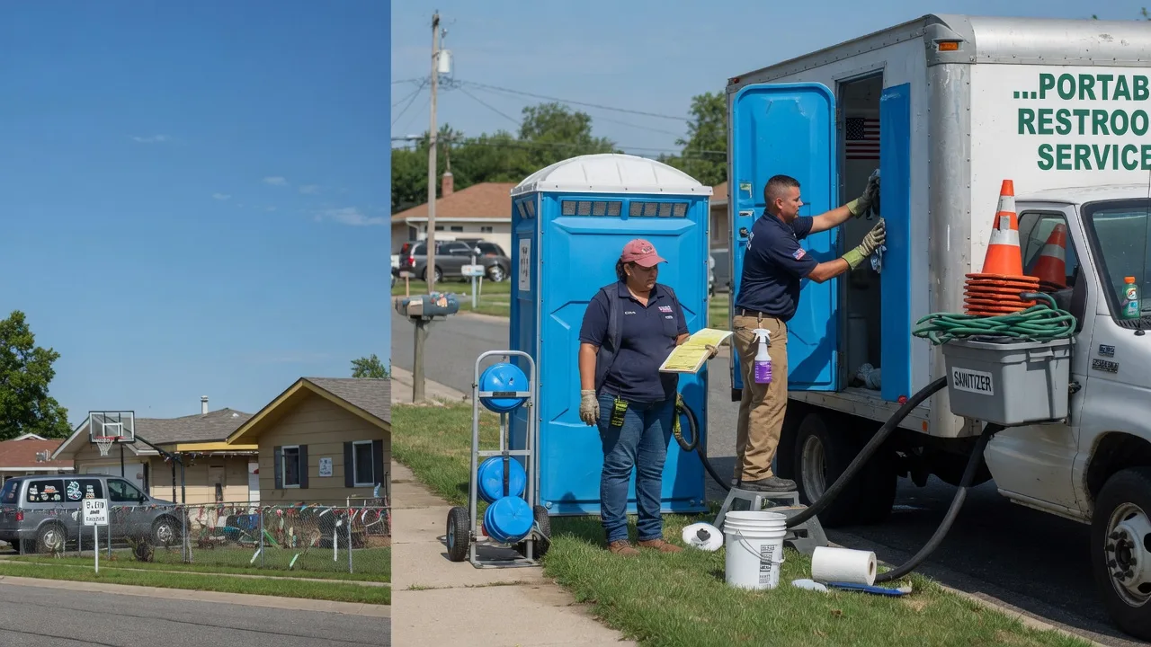 Portable Toilet Rental in Mason City, IL near me